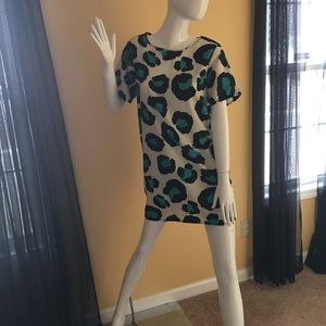 Cheetah Print Dress